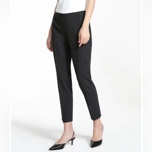 Lafayette 148 New York Stanton Wool Blend Slim Cropped Pants